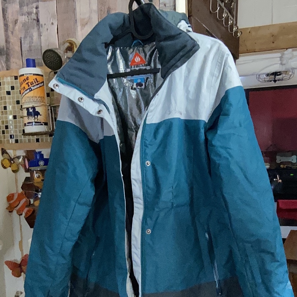 Omni heat Columbia snowshoe jacket xl